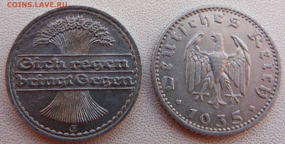 50 пфеннигов, Германия 1919-1935г. до 31.01.24г. в 23.00 МСК - P1100202.JPG