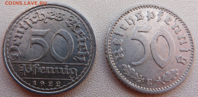 50 пфеннигов, Германия 1919-1935г. до 31.01.24г. в 23.00 МСК - P1100201.JPG