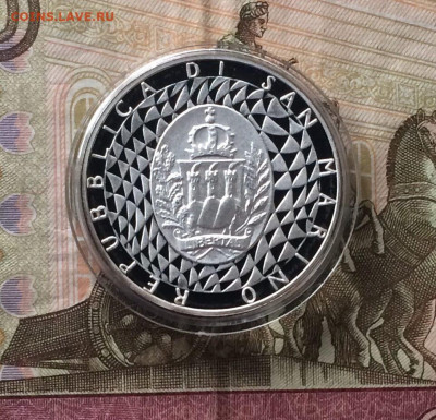 Сан-Марино 500 лир 1990 год Чемпионат мира по футболу 1990 - 110