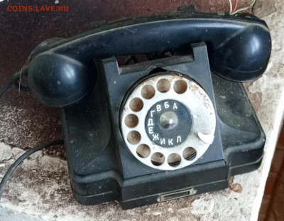 Телефонный аппарат 1960 года - 1706175923451