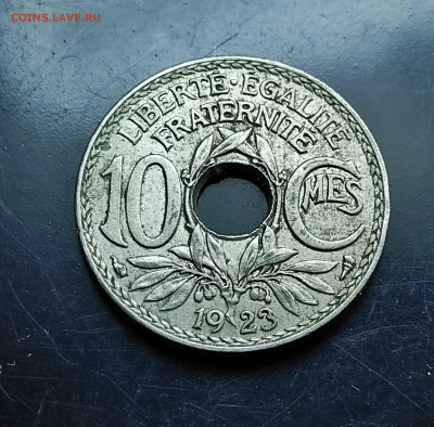 Франция 10 сантимов 1923  (с) До 30.01.2024 - IMG_20240125_095547