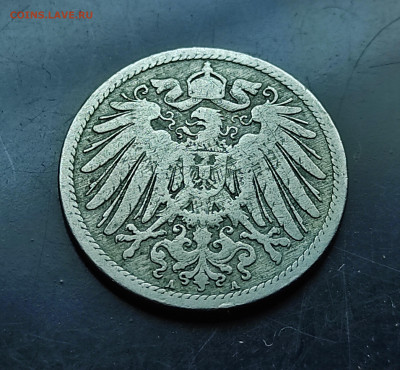 Германия 10 пфеннигов 1890 А   До 30.01.2024 - IMG_20240125_100305