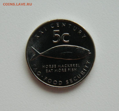 Намибия 5 центов 2000 г. (Юбилейная) Фауна до 30.01.24 - DSCN1316.JPG