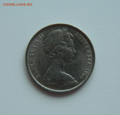 Австралия 5 центов 1966 г. (Фауна) до 30.01.24 - DSCN1271.JPG