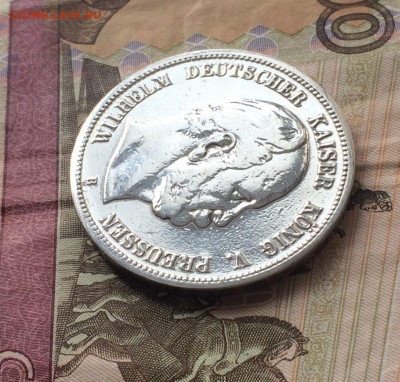 5 марок 1875 год Вильгельм I Пруссия Германия - 10