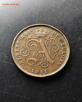 Бельгия 2 сантима 1911 до 31.01.2024 - IMG_20240125_175917