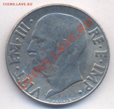 Италия 20 чензимо 1940 г.До 11.01.12 г. 21-00 МСК. - 20 ченз. 40.1