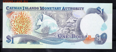 Каймановы острова 2001 1 $ пресс до 31 01 - 159а