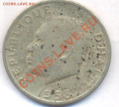 Гаити 10 центов 1958 г.До 11.01.12 г. 21-00 МСК. - Гаити 58