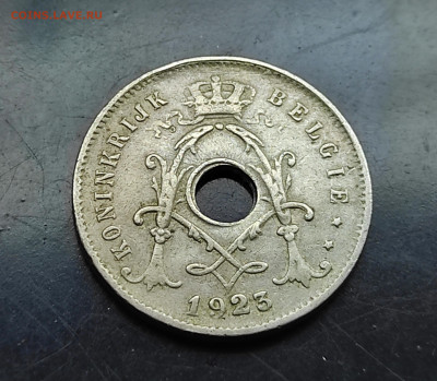Бельгия 5 сантимов 1923 до 1.02.2024 - IMG_20240126_133952