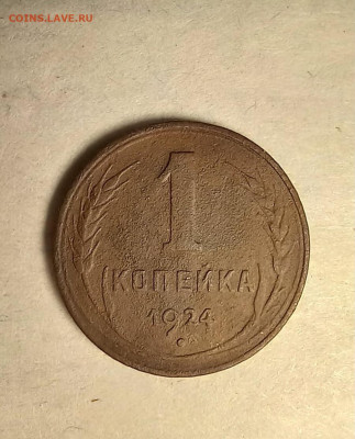 1 копейка 1924 гурт шт. 1-24.3-06? - 20240127_123756