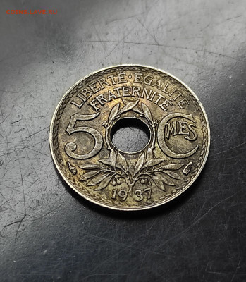 Франция 5 сантимов 1937 до 2.02.2024 - IMG_20240127_235802