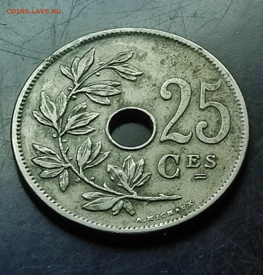 Бельгия 25 сантимов 1908 до 2.02.2024 - IMG_20240128_000111