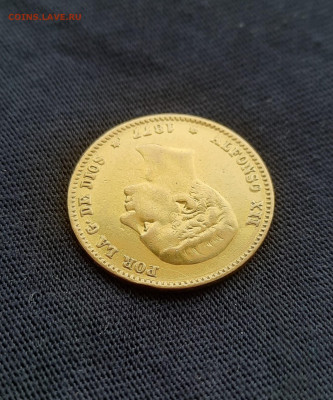 25 песетас 1877 год Испания - подлинность, оценка - 20240128_131106