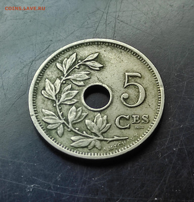 Бельгия 5 сантимов 1913 до 2.02.2024 - IMG_20240128_000623