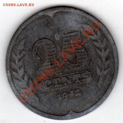 НИДЕРЛАНДЫ 25 ЦЕНТОВ 1942 ДО 13.01.12 В 22.00МСК (1343) - img927