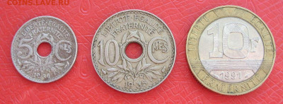 Франция 3 штуки. 1930-1991. - Франция 3 штуки - 1