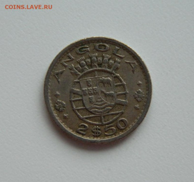 Португальская Ангола 2,5 эскудо 1956 г. до 01.02.24 - DSCN1300.JPG