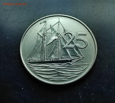 Каймановы о-ва 25 центов 2002 до 3.02.2024 - IMG_20240129_132515