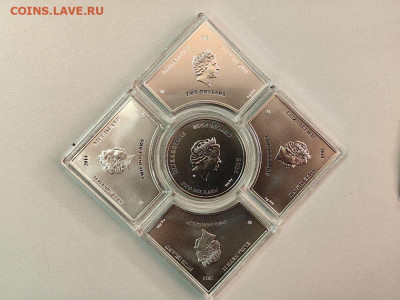 2дол 2014 Ниуэ Архангельское, (5шт), Ag999, до 05.02 - ЯЯ Архангельское-3