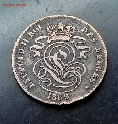 Бельгия 2 сантима 1869   до 5..02.2024 - IMG_20240130_190246