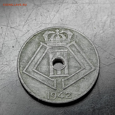 Бельгия 5 сантимов 1942 до 5..02.2024 - IMG_20240129_150437