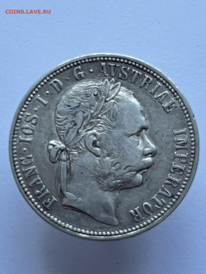 1 Флорин 1883 года. Франц Иосиф I. до 04.02. - 9d0472fc-7f9f-4da6-84a7-c390fd407cc0