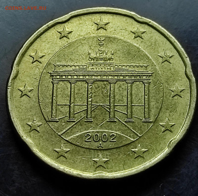 Германия 20 евро центов 2002 до 6..02.2024 - IMG_20240131_055746
