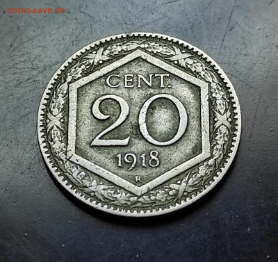 Италия 20 чентезимо 1918  до 6.02.2024 - IMG_20240131_063001