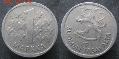 Финляндия 1 марка 1973 до 07-02-24 в 22:00 - 21.26. -Финляндия 1 марка 1973    505