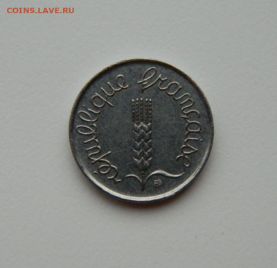 Франция 1 сантим 1967 г. до 07.02.24 - DSCN1649.JPG
