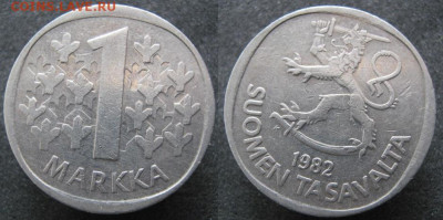 Финляндия 1 марка 1982 до 07-02-24 в 22:00 - 21.30. - Финляндия 1 марка 1982    503