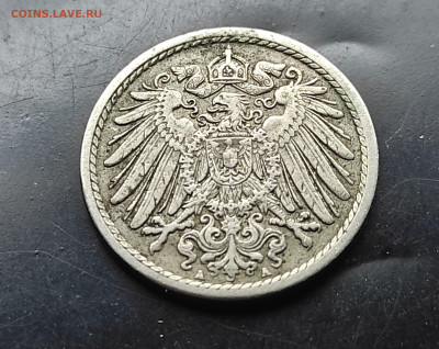 Германия 5 пфеннигов 1908 А до 7..02.2024 - IMG_20240201_221621
