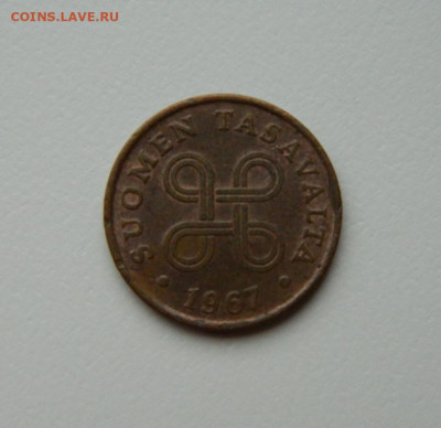 Финляндия 1 пенни 1967 г. до 08.02.24 - DSCN1822.JPG