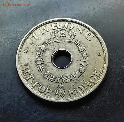 Норвегия  1 крона 1951 до 7..02.2024 - IMG_20240201_221658