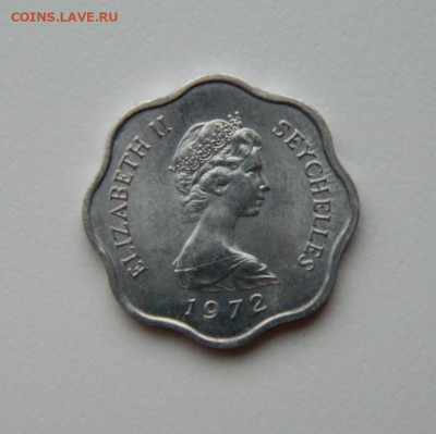 Британские Сейшельские острова 5 центов 1972 г. до 08.02.24 - DSCN1790.JPG