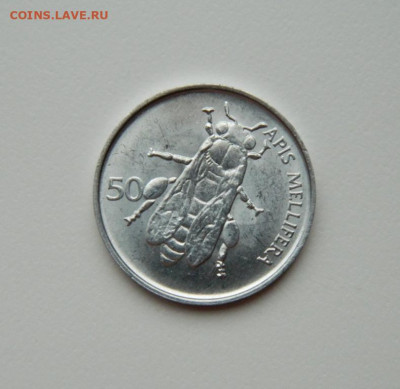 Словения 50 стотинов 1995 г. (Фауна) до 08.02.24 - DSCN1737.JPG