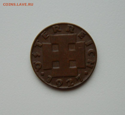 Австрия 2 гроша 1927 г. до 08.02.24 - DSCN1726.JPG