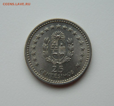 Уругвай 25 сентесимо 1960 г. до 08.02.24 - DSCN1844.JPG