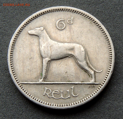 Ирландия 6 пенсов 1963 до 8.02.2024 - Ирландия 6 пенсов 63.JPG