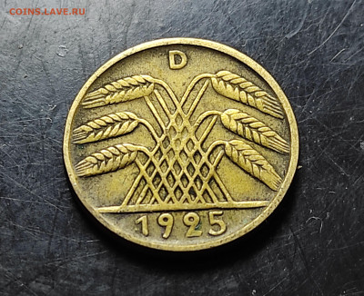 Германия 5 пфеннигов 1925 D до 7..02.2024 - IMG_20240202_142817