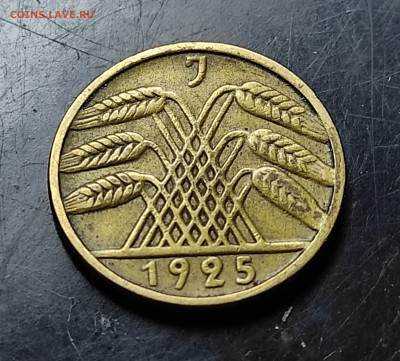 Германия 5 пфеннигов 1925 J до 7..02.2024 - IMG_20240202_142610