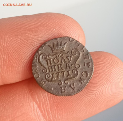Сибирская полушка 1771 xf + - IMG_20231225_142620