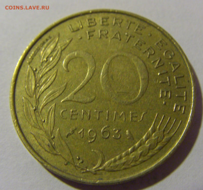 20 сантим 1963 Франция №3 08.02.24 22:00 М - CIMG6235.JPG