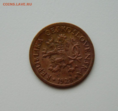 Чехословакия 10 геллеров 1928 г. до 07.02.24 - DSCN1882.JPG