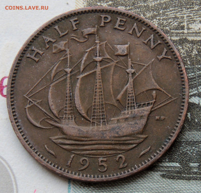 Великобритания ½ пенни 1952 до 8.02.2024 - Великобр. 1952.JPG