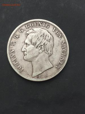 1 Талер 1869 Германия Саксония, до 09.02.2024 - 52E496E0-83DF-482C-91C3-9ED98647ABFB