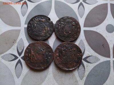 2 копейки сибирь 1768-1771, 4 штуки до 07.02.2024 - 4сиб (5)