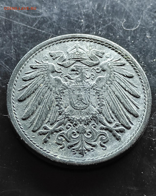 Германия 10 пфеннигов 1922 цинк до 9..02.2024 - IMG_20240204_101027