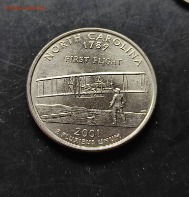Сша 25 центов 2001 северная Каролина до 9..02.2024 - IMG_20240204_121741